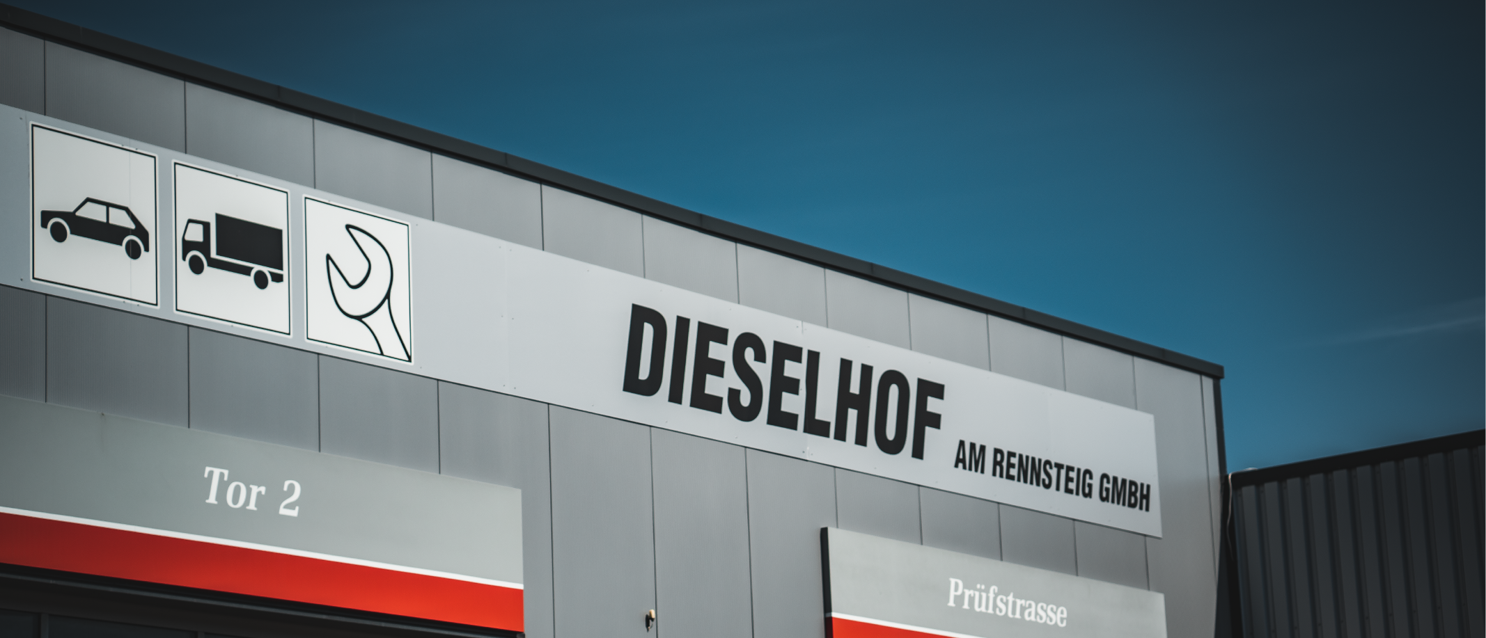 Kfz-Werkstatt, Tankstelle, Baumaschinenverleih Dieselhof am Rennsteig
