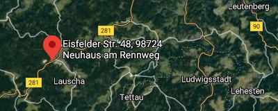 Anfahrt zur Dieselhof am Rennsteig GmbH